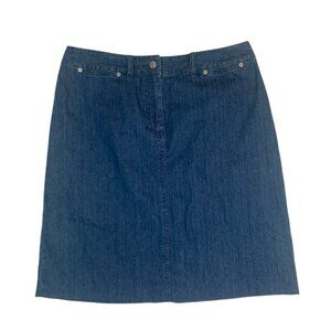 Pendleton Denim Skirt size 12